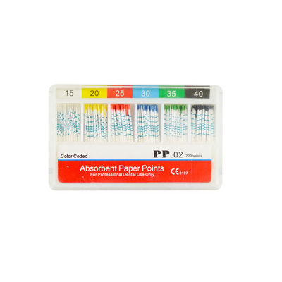 Endodontic Dental Absorbent Paper Points Dental Gutta Percha Points Composite Filling