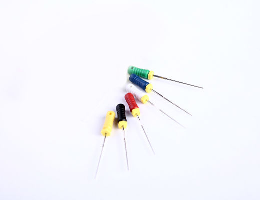 Smooth Stainless Steel Rotary Endodontic Files With High Durability