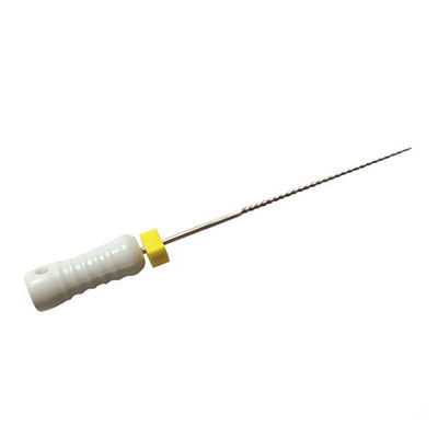 Smooth Stainless Steel Rotary Endodontic Files With High Durability