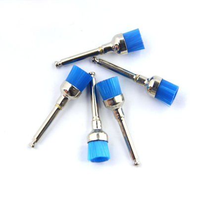 OEM Dental Cleaning Prophy Brush Cup Shape Soft Colorful Nylon Latch Style Handle