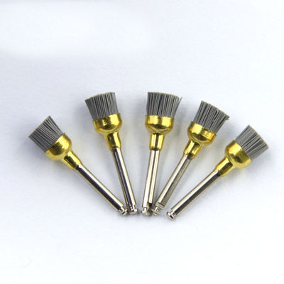 Dentistry Dental Prophy Cup And Brush Latch Type Abrasive Fiber Al Oxide Bowl