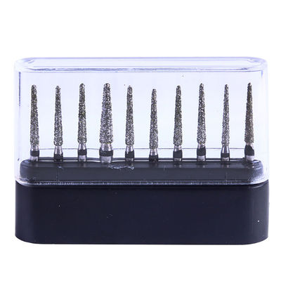 1.60mm Diameter FG Diamond Burs With Electroplated SS Handle Negotiable Packaging